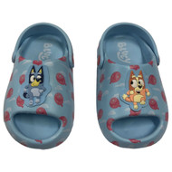Bluey & Bingo Toddler Boys & Girls Molded Blue Clogs Sandals Water Shoes