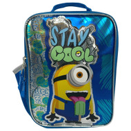 Minions Stay Cool Insulated Lunch Box Tote, Lunchbox with Hydration Pocket
