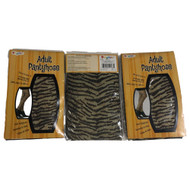 Lot of 3 Pair Womens Adult Tiger Print Pantyhose Halloween Costume