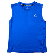 Reebok Boys Blue Athletic Reebok Tank Top Sleeveless Shirt X-Small 4-5