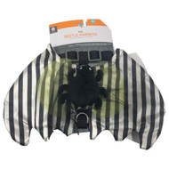 Dog Costume Pet Beetle Harness with Bat Wings Medium