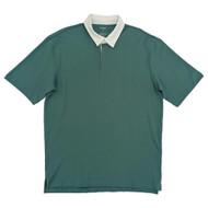 Arizona Tall Mens Silverpine Short Sleeve Classic Fit Rugby Polo Shirt