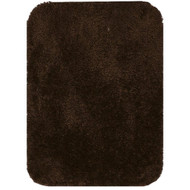 Sonoma Ultimate Plush Chocolate Brown Skid Resistant Bath Rug, 17x24 Bath Mat