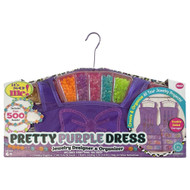 Pretty Purple Dress Jewelry Designer & Organizer Bead Craft Set 500 Beads
