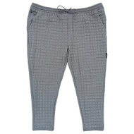 Xersion Mens Gray Training Quilted Jacquard Tapered Jogger Sweat Pant 4XL