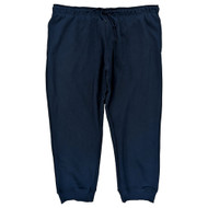 Xersion Mens Navy Blue Classic Fleece Jogger Pant