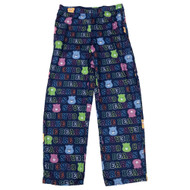 Care Bears Womens Soft Blue Sleep Pants Pajama Bottoms with Pockets