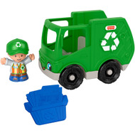 Fisher-Price Little People Recycle Vehicle Push-Along Garbage Truck