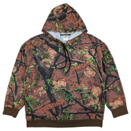 Chucky Mens Brown Camouflage Pullover Hoodie Sweatshirt