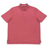 Chaps Mens Short Sleeve Performance Polo Shirt Pink Carnation