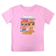 LOL Surprise Girls Purple Twizzler Reeses' Short Sleeve T-Shirt Tee Shirt