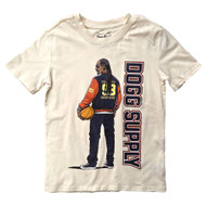 Boys Cream Dogg Supply Snoop Dogg Short Sleeve T-Shirt Tee Shirt