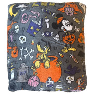Big One Oversized Plush Mickey Mouse & Friends Halloween Throw Blanket, 5'x6'