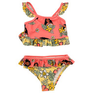 Infant Girls Disney Moana2 Tropical Bikini 2pc Swimsuit Swim Wear 12 Mo