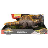 Jurassic World Rebirth Tail Thrasher Spinosaurus Action Figure Dinosaur Playset