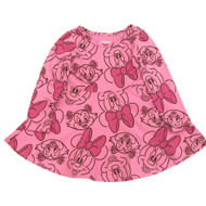 Infant & Toddler Girls Pink Long Sleeve Minnie Mouse Dress