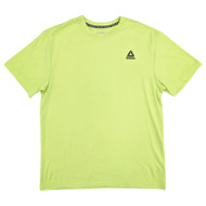 Reebok Mens Sharp Green Short Sleeve Delta Core Tee Shirt