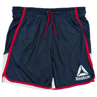 Reebok Mens Navy Blue Groundwork Short 7" Inseam