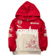 Boys Red Pullover Spider-Man Spiderman Hoodie Hooded Sweatshirt