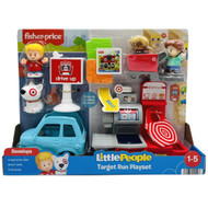 Fisher-Price Little People Target Run Shopping Playset with 4 Figures