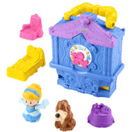 Disney Princess Little People Cinderella On-the-Go Playset with 2 Figures
