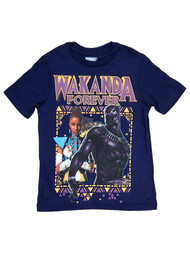 Marvel Boys Black Panther Avenger Short Sleeve T-Shirt Tee Shirt