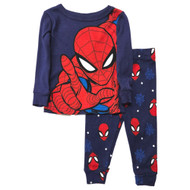 Marvel Infant & Toddler Boys Blue Spiderman 2-Piece Pajamas PJ Set