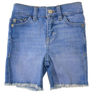 Thereabouts Girls Light Blue High Rise Adjustable Waist Jean Shorts
