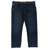 Wrangler Mens Dark Blue Performance Series Comfort Flex Regular Fit Jeans