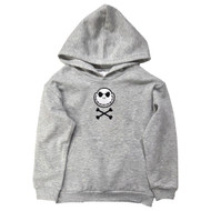 Boys Gray Jack Skellington Nightmare Before Christmas Halloween Sweatshirt