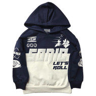 Boys White & Blue Lets Go Sonic the Hedgehog Sweatshirt Sweat Shirt