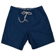 Chaps Mens Blue Khaki Linen Blend Pull On Shorts Seacoast Wash Medium