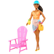 Barbie Pink Passport Hawaii Brooklyn Doll Playset with Brown Hair & Accessories