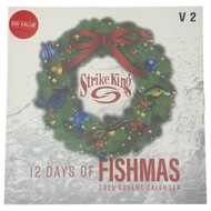 Strike Ling Lure Co. 12 Days of Fishmas Fishing Christmas Advent Calendar V2