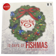Strike Ling Lure Co. 12 Days of Fishmas Fishing Christmas Advent Calendar V1