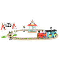Honey Bee Acres Thistlestop Electric Train Station Set with Lights & Sounds