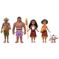 Disney Moana 2 Moana’s Canoe Crew Figure Playset with 5 Small Dolls & Accessorys