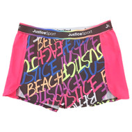 Justice Sport Girls Neon Colored Board Shorts Activewear Athletic Shorts