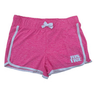 Justice Sport Girls Bright Pink Activewear Athletic Running Shorts