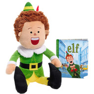 Kohls Cares 14" Buddy the Elf Plush Doll & Book Set, Christmas Gift Pack