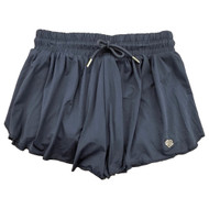 Justice Sport Girls Black Flutter Skirt Skort With Built In Shorts