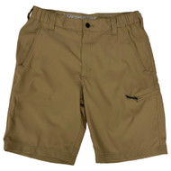 Wrangler Outdoor Mens Khaki Tan Field Utility Shorts 10" Inseam Relax Fit