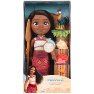Disney Moana My Singing Friend 14 Inch Toddler Doll with Hei Hei, Sings & Talks