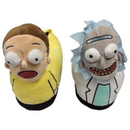 Mens Plush Rick & Morty Slippers House Shoes
