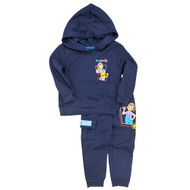 Infant & Toddler Girls Blue Ms. Rachel Sweatpants & Sweatshirt Set