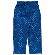 Joe Boxer Mens Blue Paisley Sleep & Lounge Pant Pajama Bottom