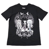 Womens (Jrs) Black & White Bratz T-Shirt Tee Shirt