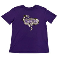 Womens Purple Beetlejuice Halloween Tee Shirt T-Shirt