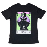 Womens Black Hocus Pocus Binx The Cat Halloween T-Shirt Tee Shirt X-Small (1)