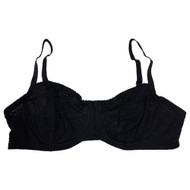 Parade Womens Black Lace Balconetter Bra